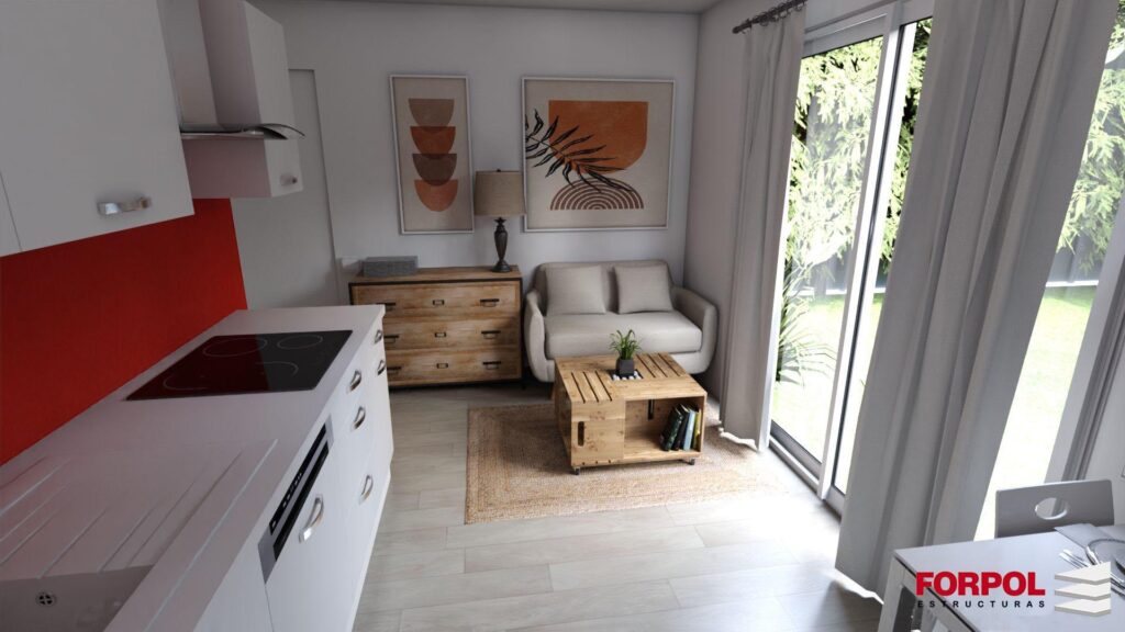 Casa de hormigón armado modelo A2
