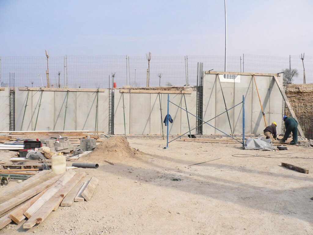 Muro de contención de tierras 01