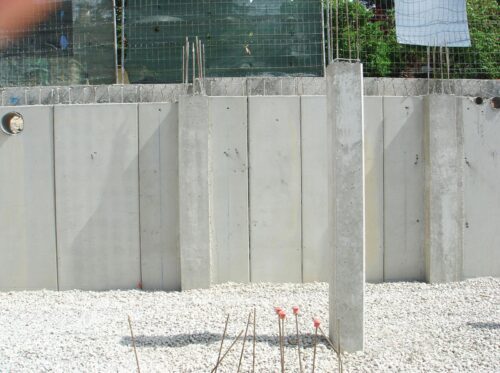 Muro de cemento armado 01