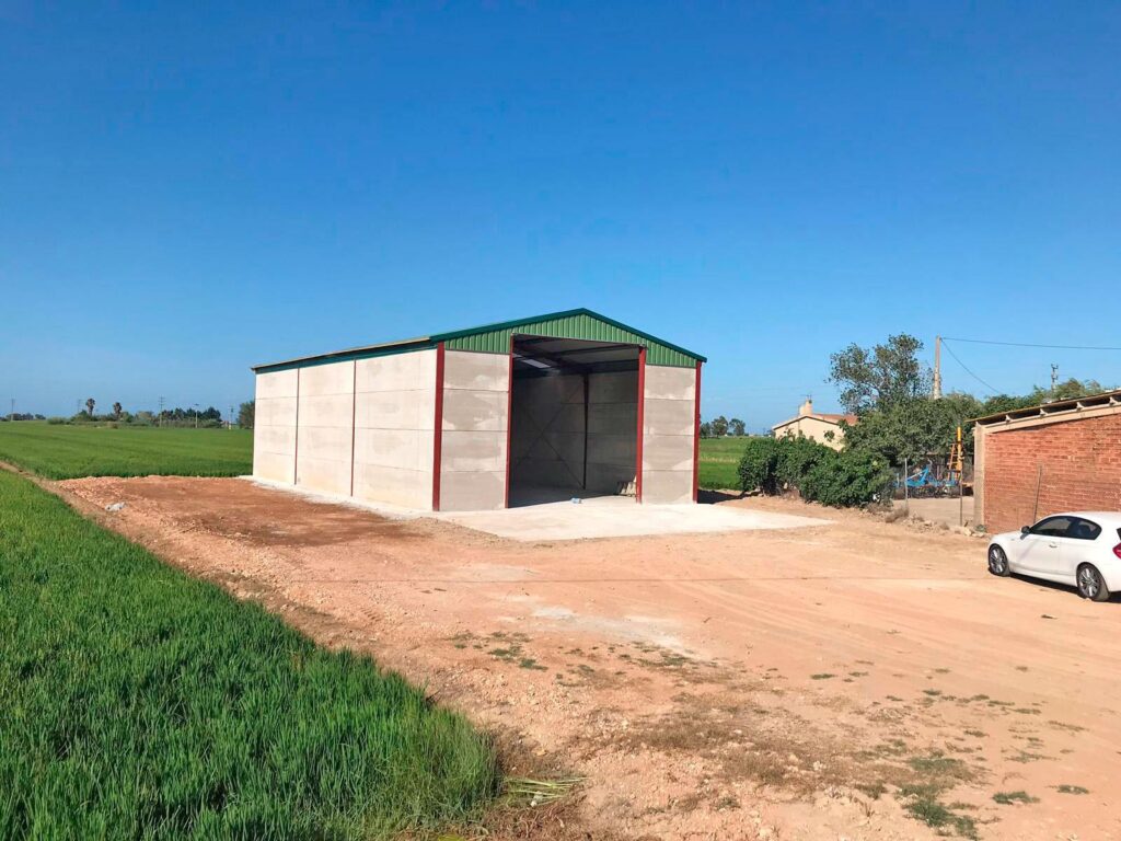 Almacén agrícola precio 01